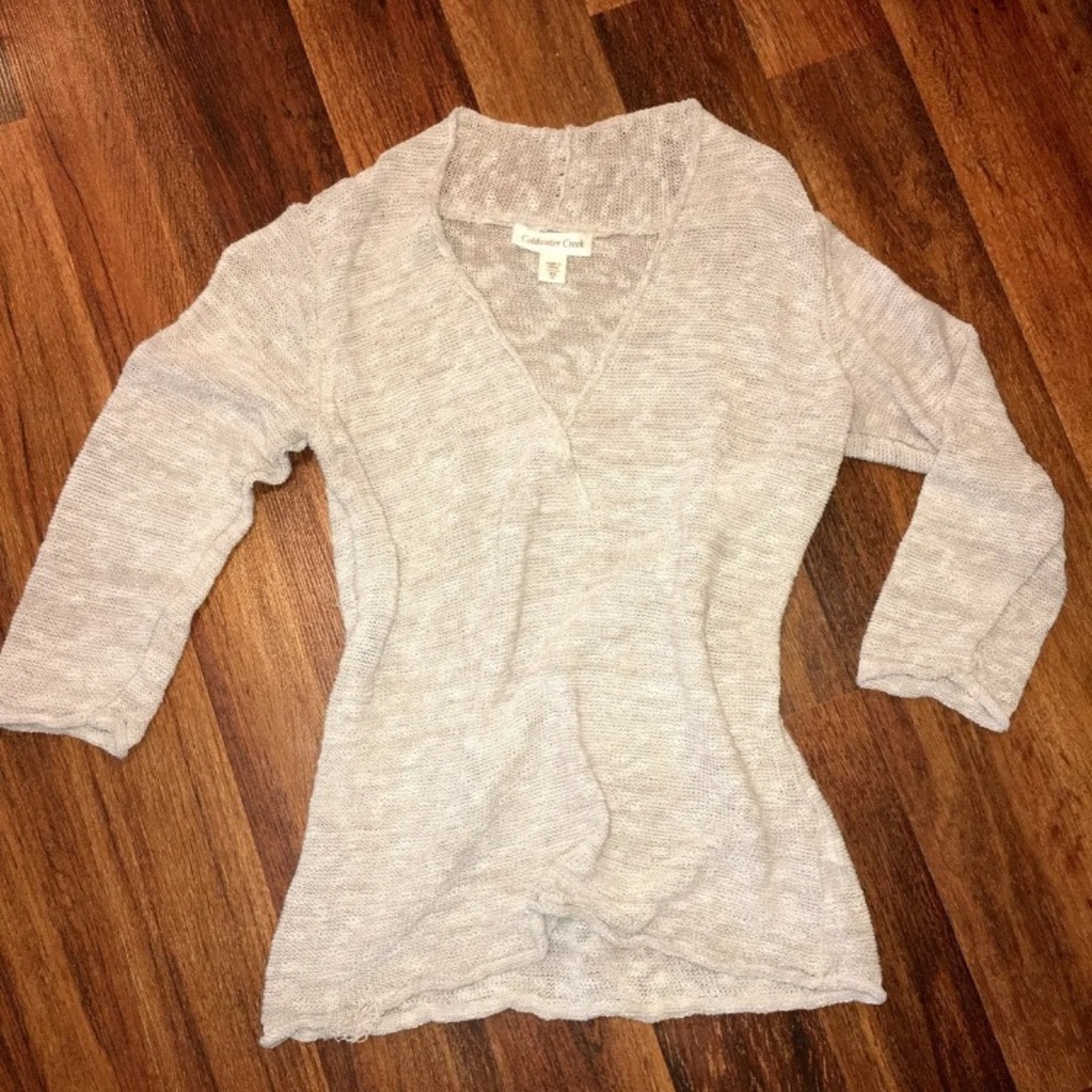 Beige sweater